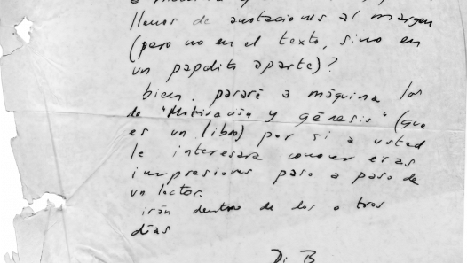 imagen Prelooker y Di Benedetto, cartas que testimonian una época