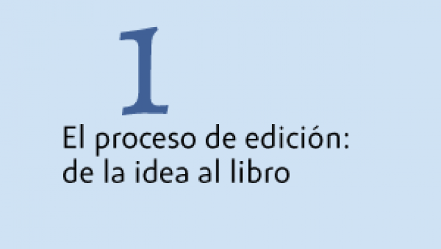 imagen Curso Taller "El proceso de edición: de la idea al libro"