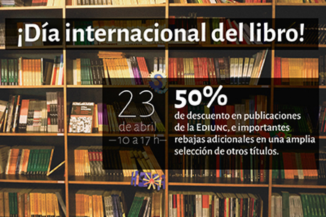 imagen La EDIUNC festeja el Día Internacional del Libro con importantes descuentos