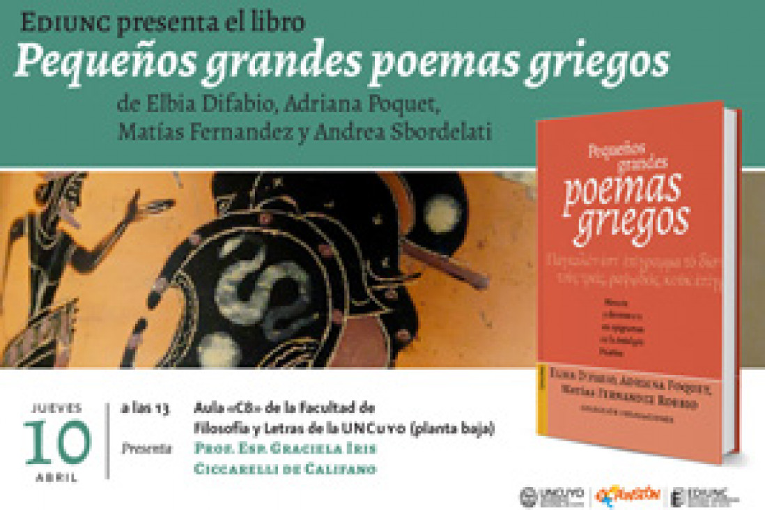 imagen Presentan un libro sobre epigramas griegos