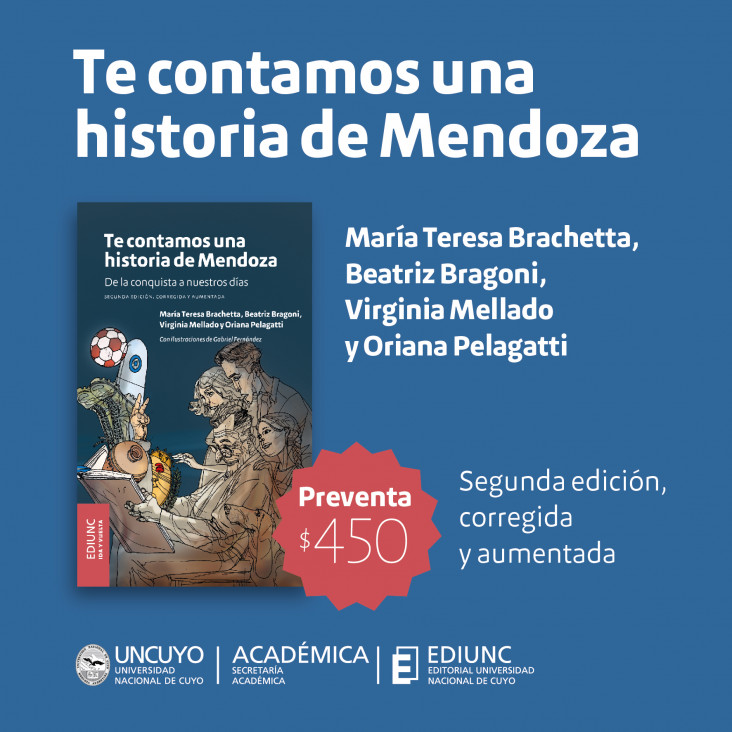 imagen Lanzan preventa de la segunda edición de «Te contamos una historia de Mendoza…»